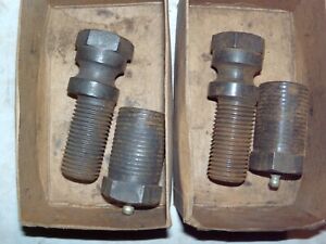 1936 Chrysler C7 C8 DeSoto S1 NORS Upper Control Arm Outer Shaft & Bushing, PAIR