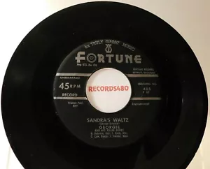 Georgie & his Polka Dukes 45 Fortune Sandra's Waltz / I Don't Know Polka VG+++ - Imagen 1 de 2