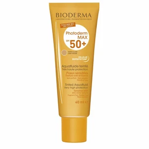 Bioderma Photoderm Max Aquafluide Tinted Claire Face Cream, SPF 50+ Light Shade, - Picture 1 of 6