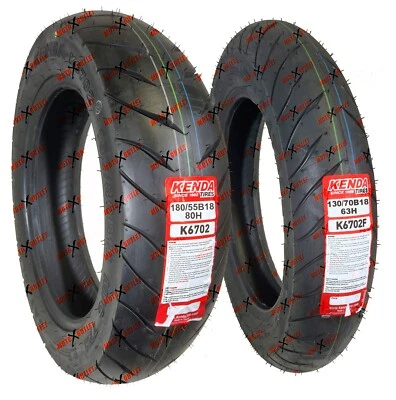 Kenda K6702 130/70B18 180/55B18 Front Rear Tire Set Motorcycle Road King Glide - Image 1 of 4