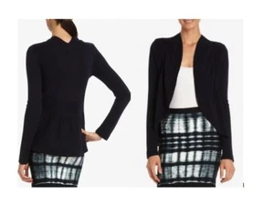 NUEVO CÁRDIGAN BCBGMAXAZRIA PACIFIC AZUL HANNA PUNTADA TALLA M - Imagen 1 de 5