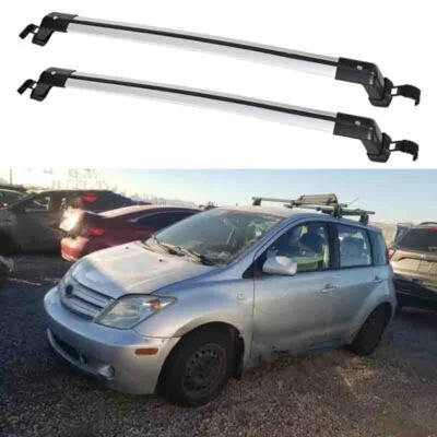 For Scion xA 2004 2005 2006 Car Top Roof Rack Cross Bar Luggage Carrier w/ Lock - Image 1 of 4