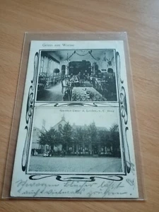 Gruß aus Werne Bochum Gasthof Unter den Linden - Bild 1 von 1