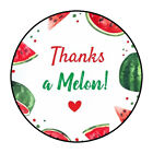 30 1.5" Thank You Watermelon Round Stickers Envelope Seals Favor Labels