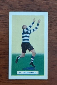 Hoadleys 1934 VFL Footballers card- Peter Hardiman Geelong Football Club - Picture 1 of 2