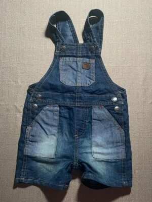 Mono Lee Shortal Talla 12 Meses Bebé Multicolor Denim Lavado Oscuro Usado en Excelente Condición Foto 1 de 4