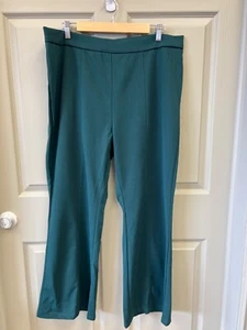High Waisted Straight Leg Office Slacks: Women's Plus Size Work Dress Pants BR1 - Picture 1 of 3