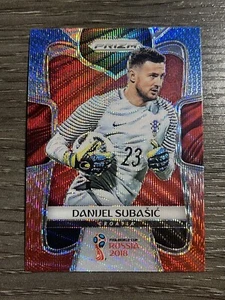 2018 Panini Prizm World Cup Soccer Red Blue Wave #226 Danijel Subasic - Picture 1 of 2