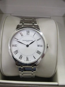 Baume & Mercier Classima 5750802 65786 36mm Stainless Steel Mens Watch New - Picture 1 of 13