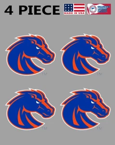 4 Stück Boise State University wasserlose temporäre Tattoos zum Abziehen & Aufkleben Bronco Logo - Bild 1 von 2