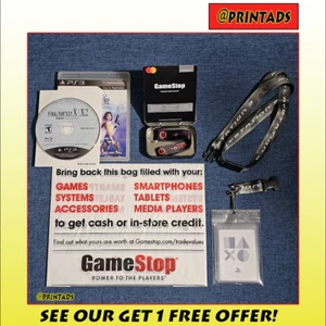 Final Fantasy X2 + Llavero GameStop + Cordón + Tarjeta de Regalo Valor $0 + Bolsa - Imagen 1 de 10