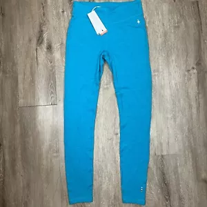 NWT Smartwool Women's Classic Thermal Merino Base Layer Bottom Blue Small - Picture 1 of 4