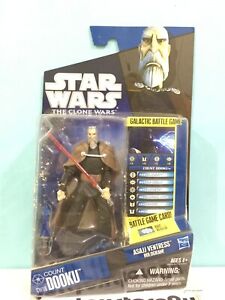 Star Wars CW06 Count Dooku Clone Wars with Asajj Ventress Hologram 2009