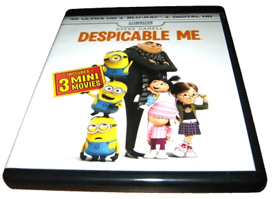 Despicable Me - Steve Carell - 4K Ultra HD Blu-Ray - Region A - Image 1 of 2