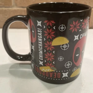 Marvel Deadpool Tacos Chimichangas Holiday Mug 12 oz - Picture 1 of 8