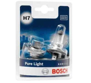 H7 (477) Bosch Pure Light Scheinwerferlampen - 12 V 55 W Px26d - 2 Birnen - Bild 1 von 4