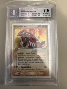 Pokemon Groudon Ex Holo R - 93/100 - Ex Crystal Guardians 2006 - ITA BGS 7,5 NM+ - Bild 1 von 2