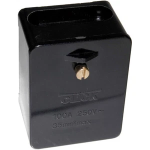 Click 100 amp Single Pole 5 x 35mm Square Link Box - Tails Connector Box - WA227 - Picture 1 of 1