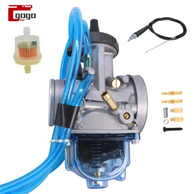 Nuevo cable de carburador + acelerador para Yamaha YZ465 YZ250 Suzuki RM125 RM250 PWK38MM Foto 1 de 4