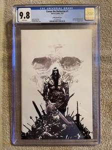 Conan the Barbarian # 1 , CGC 9.8 , Ltd Virgin Sketch Variant , Zaffino !! - Picture 1 of 10