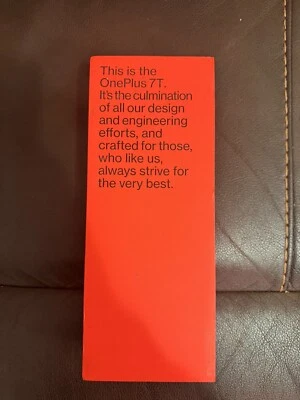 OnePlus 7T - 128GB - Plateado Esmerilado (GSM Desbloqueado) Nuevo Estado Caja Abierta Foto 1 de 4