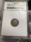 1832 Capped Bust Half Dime Anacs Xf40 Soapbox