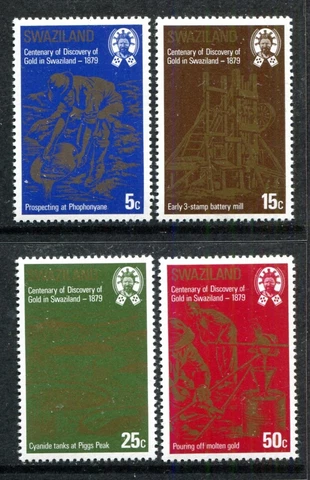 Swaziland 307-312 MNH Independence, 10th Ann. 1978 Defense Force,   x44835 Cover