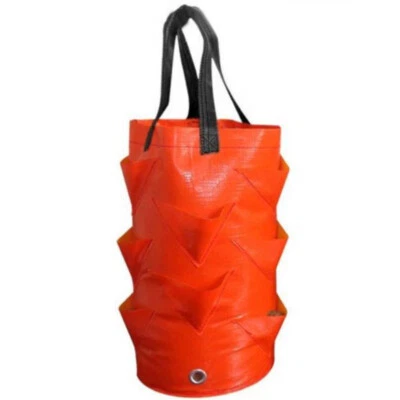 Bolsa de cultivo para plantas colgantes flores jardinera bolsa al aire libre bolsas de hierbas fresas Foto 1 de 4