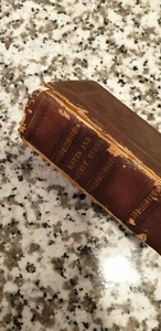 The Psalms & Hymns of Rev. Isaac Watts Fine Leather Binding Boston (1840) RARE!! - Picture 1 of 11
