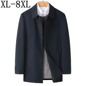 Autumn Mens Business Jackets Windbreaker Jacket Men Coat Men Male Overcoat - Picture 1 of 19
