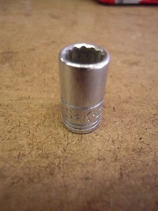SK 8mm Metric 43707 1/4" Dr Socket 12 pt NEW - Picture 1 of 6
