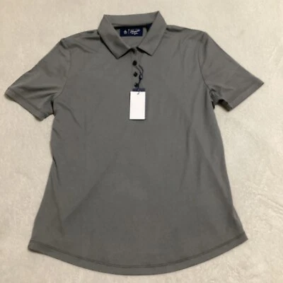 Original Penguin Hombre Manga Corta 1/4 Botón Cuello Gris Nuevo Con Etiquetas Foto 1 de 4