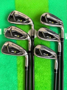 TaylorMade M2 Iron Set 6pcs 5-Pw Flex S Stiff Right Handed (No customs duties) - Picture 1 of 6