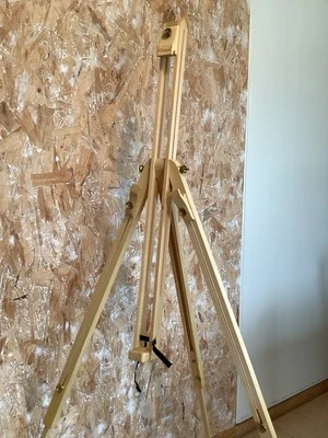 Painter's Easel Adjustable High Max 175 Folding Tips Never Served  - Image 1 of 4