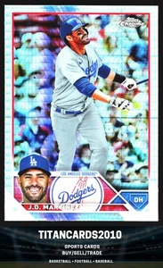 J.D. Martinez 2023 Topps Chrome Hyper Silver Los Angeles Dodgers #98 - Picture 1 of 2
