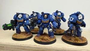 Ultramarine terminators X5 - Painted - Picture 1 of 6