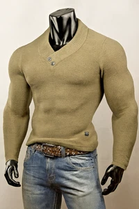 PRODUKT HERREN PULLOVER STRICK WINTER HOODIE JEANS DG RIPP DICK WARM SWEATER S - Bild 1 von 7