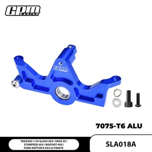 GPM 7075 Alu Bearing Motor Mount TRAXXAS 1/10 Slash 4X4 Hoss 3S BigFoot Stampede - Picture 1 of 15