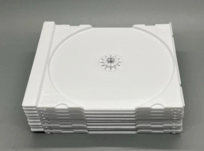 LDB 25 PCS MACHINE GRADE HIGH QUALITY CD TRAYS ONLY, CDA, WHITE, GLOSSY, LZ01PK-CDA