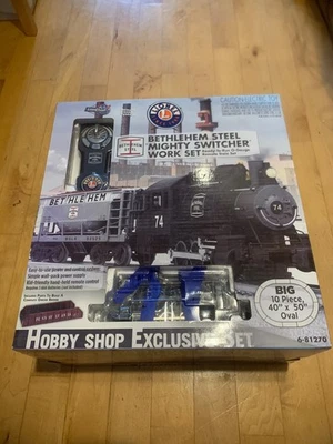 Raro Lionel LionChief Belén Acero Calibre O FasTrack Tren Set 6-81270 Perfecto Foto 1 de 4