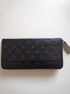 coach leather wallet women - Picture 1 of 9