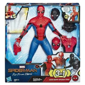 Spider-Man 3 in 1 Web Gear Talking Spiderman Figure Doll Kid Pretend Play Toy - Picture 1 of 7