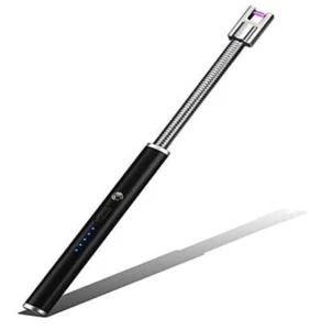 Electric Rechargeable Flameless USB Lighter BBQ Windproof Kitchen Candles Stove - Picture 1 of 5