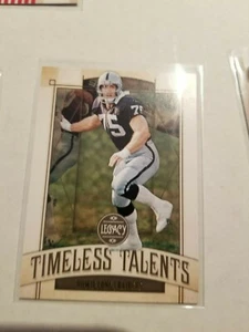 2019 Legacy Timeless Talents Insert Howie Long #TT-HL Raiders - Picture 1 of 1