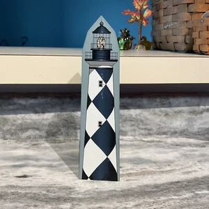 1995 Hometowne Collectibles Cape Lookout Lighthouse 1859 Shelf Sitter Blackbeard - Picture 1 of 6