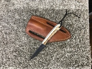 Pine Ridge Little Mesa 1 Knife with Sheath - Picture 1 of 10
