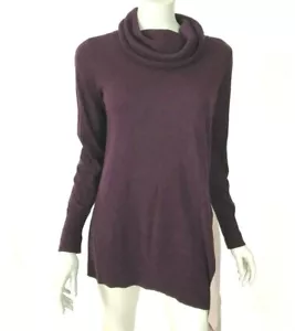 LOGO Lori Goldstein Baumwolle Kaschmir Wasserfallausschnitt Strick Pullover sehr weich Damen S - Bild 1 von 9