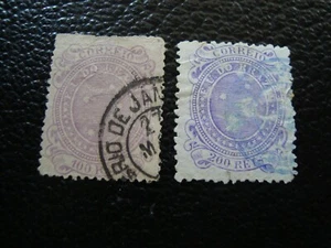 BRESIL - timbre yvert/tellier n° 70 71 obl (A53) - Picture 1 of 1