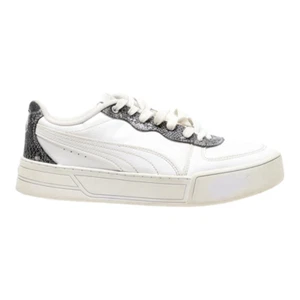 PUMA Skye 2021 Platform Trainers White Leather 368882-02 Womens UK 6 - Picture 1 of 6
