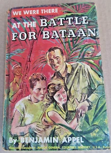 Vintage 1957 We Were There The BATTLE FOR BATAAN Benjamin Appel Illustrated Book - Imagen 1 de 16